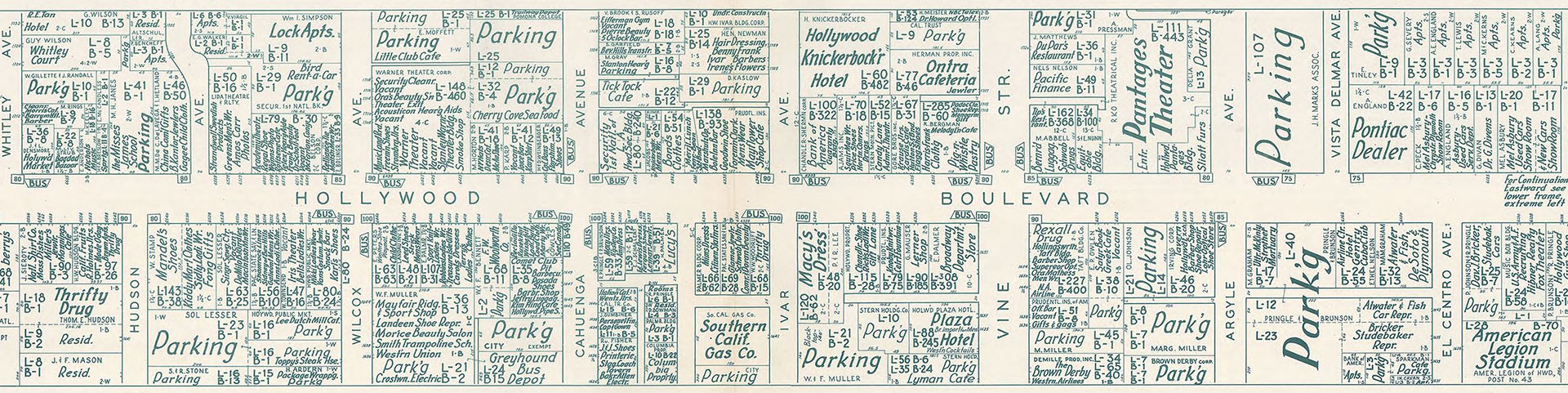 Nirenstein Atlas, Hollywood, 1956